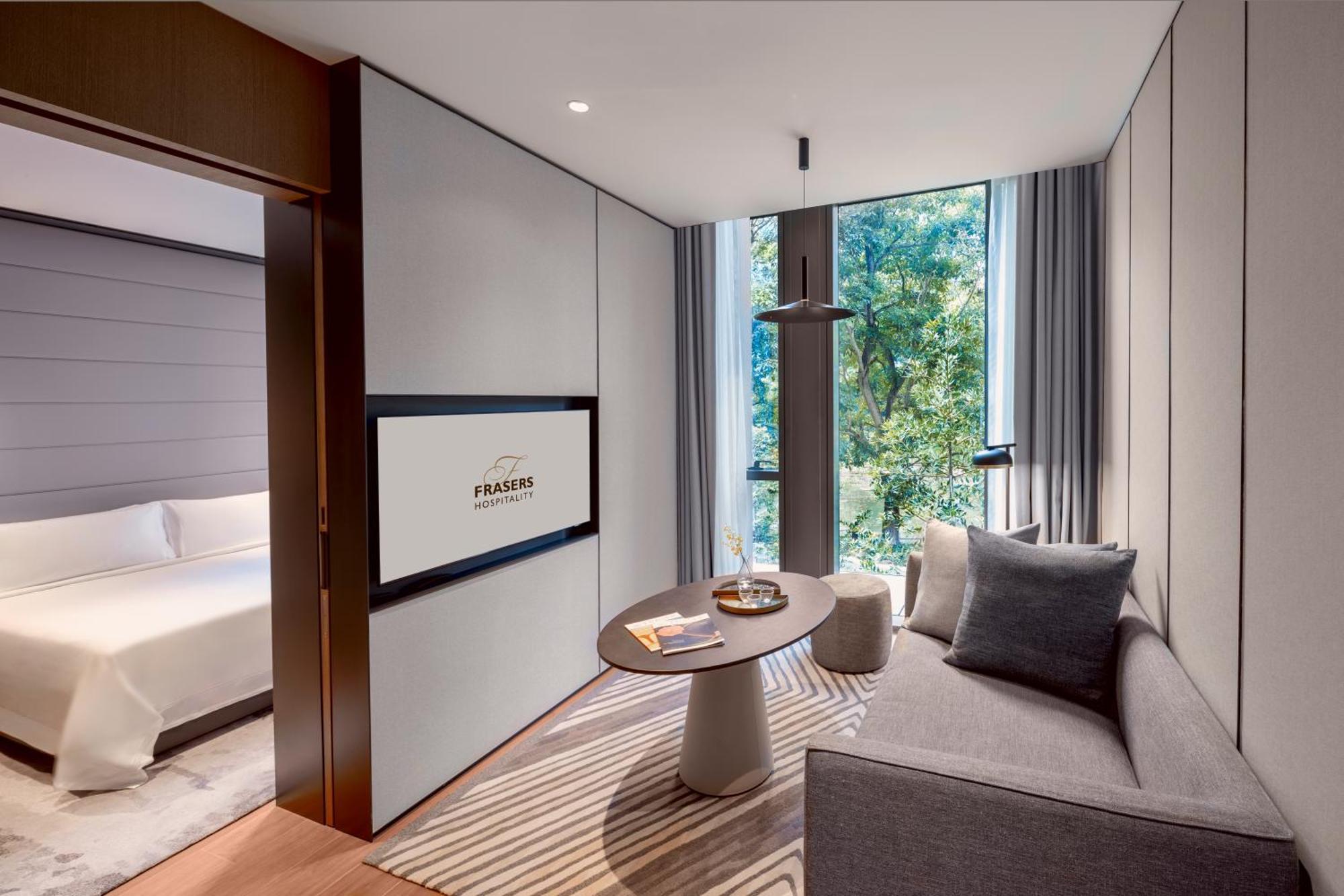 Fraser Residence River Promenade, Singapore Buitenkant foto